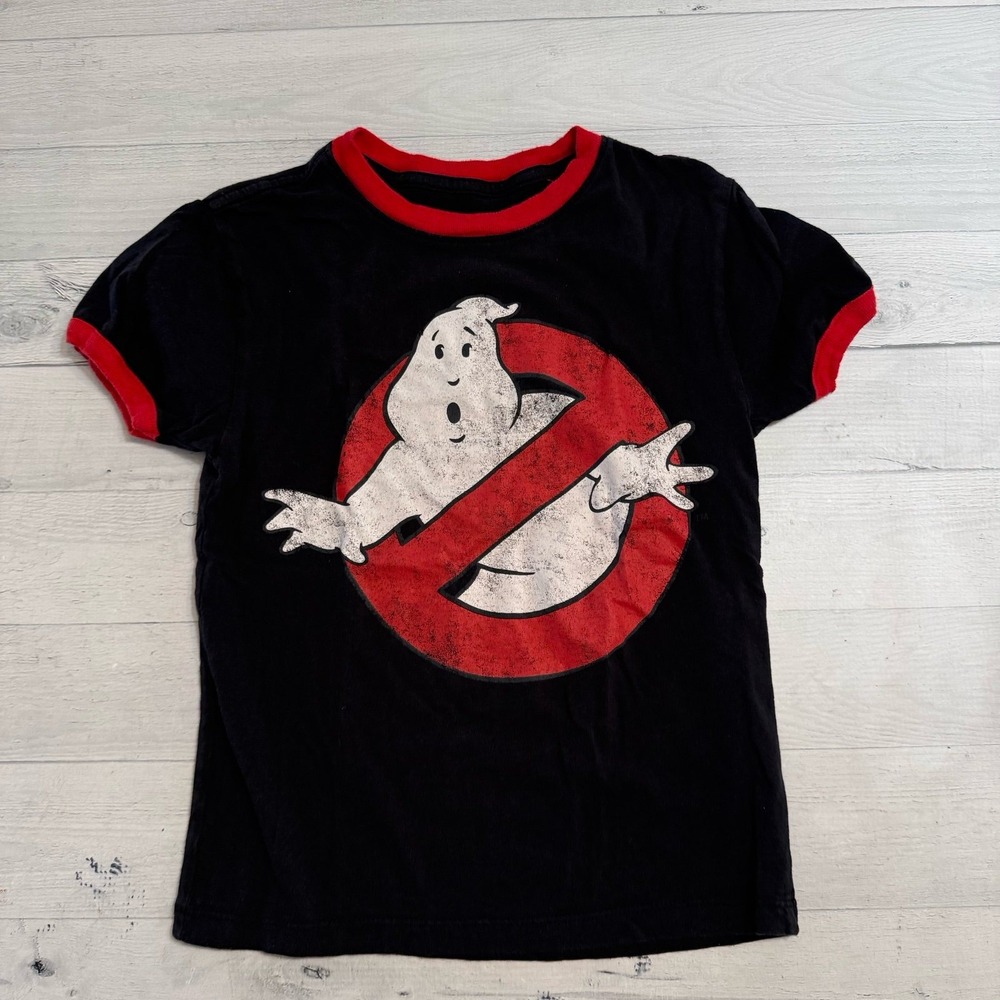 Ghostbusters girls short‎ sleeve shirt youth small